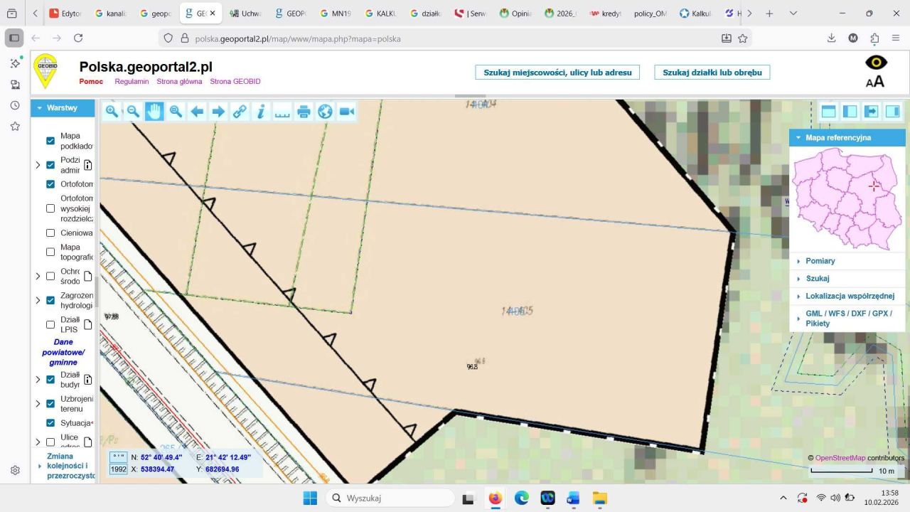 Działka budowlana Poręba Średnia. Zdjęcie 6
