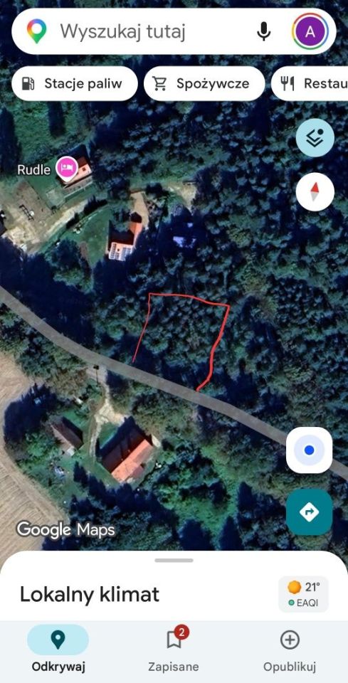 Działka budowlana Świerkocin. Zdjęcie 5