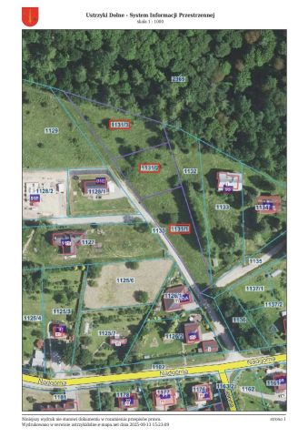 Działka budowlana Ustrzyki Dolne, ul. Nadgórna. Zdjęcie 1