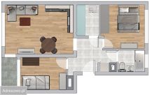 Mieszkanie 3-pokojowe Lublin Tatary, ul. Motorowa. Zdjęcie 1