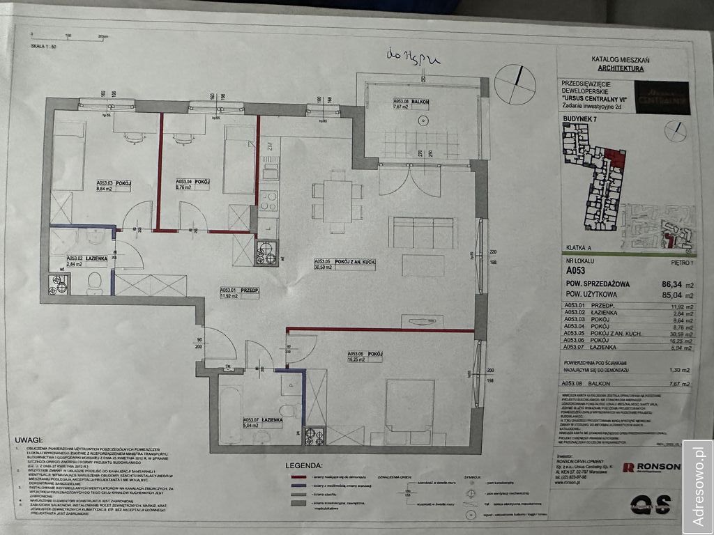 Mieszkanie 4-pokojowe Warszawa Ursus, ul. Silnikowa. Zdjęcie 3