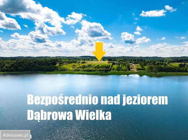 Działka budowlana Dąbrówno, ul. Dębowa. Zdjęcie 1