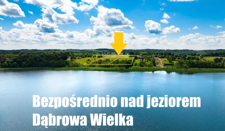 Działka budowlana Dąbrówno, ul. Dębowa