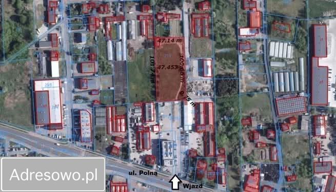 Działka inwestycyjna Toruń Mokre, ul. Polna. Zdjęcie 2