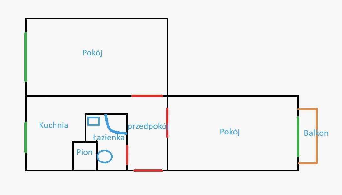 Mieszkanie 2-pokojowe Toruń, ul. Juliana Fałata. Zdjęcie 8