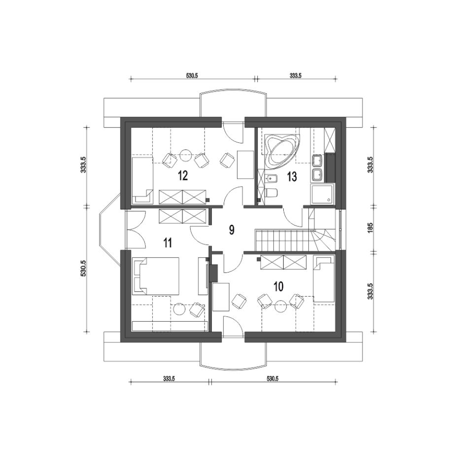 dom wolnostojący, 5 pokoi Wołów, ul. Wiśniowa. Zdjęcie 10