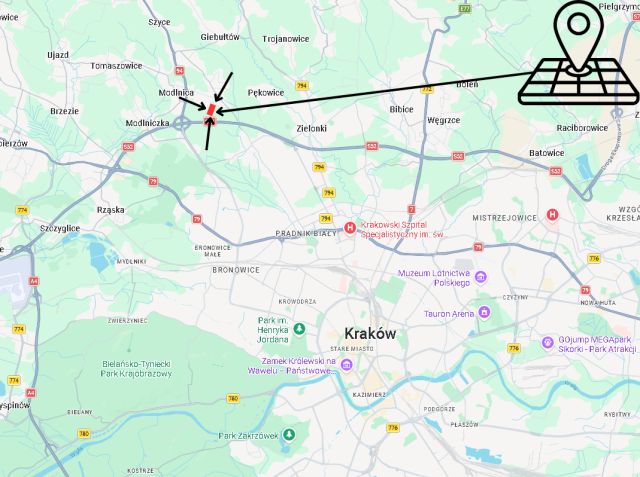 Działka budowlana Modlnica, ul. Wierzbowa. Zdjęcie 1