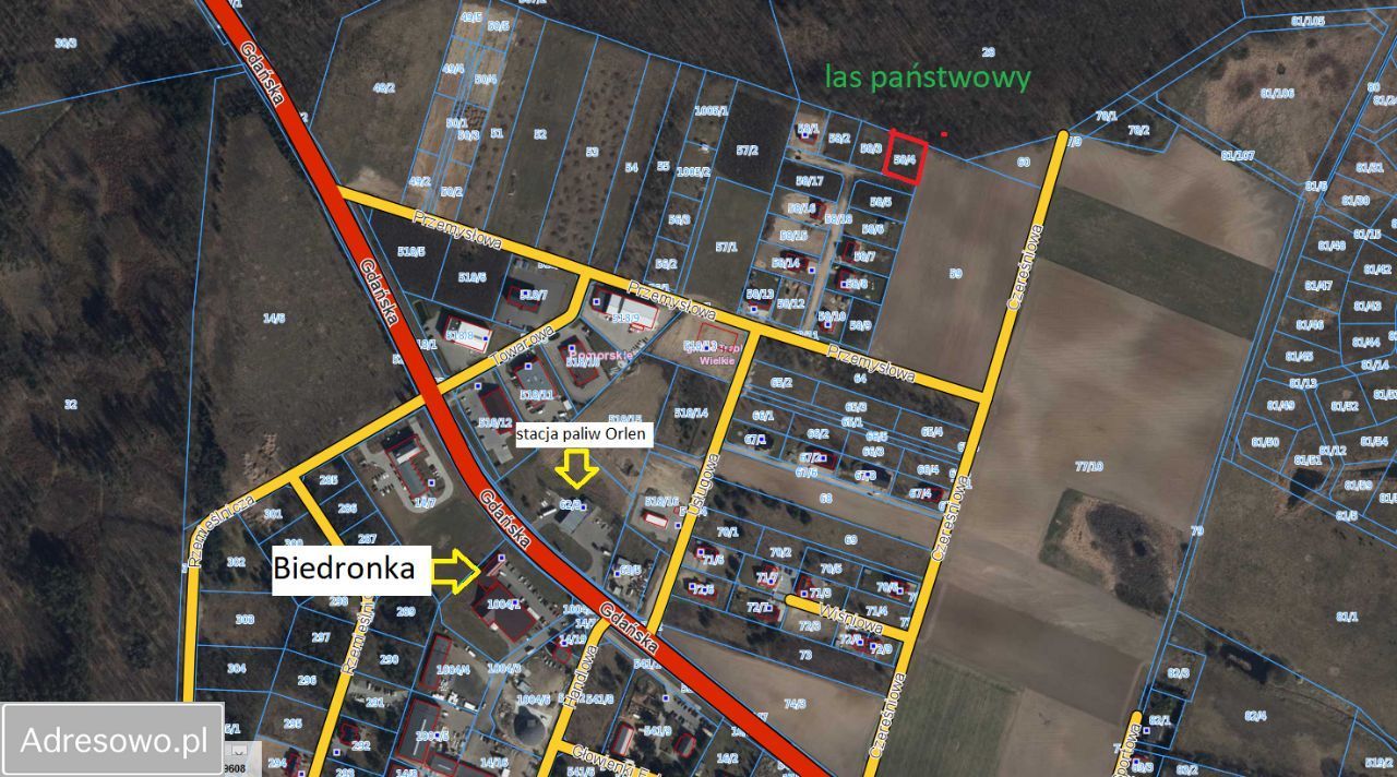 Działka budowlana Trąbki Wielkie, ul. Przemysłowa. Zdjęcie 6