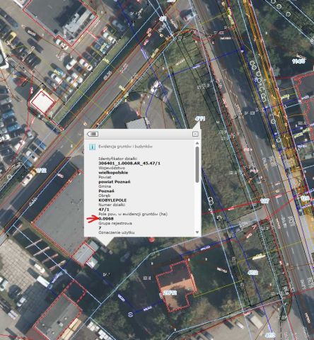 Działka inwestycyjna Poznań Nowe Miasto, ul. Ostrowska. Zdjęcie 1