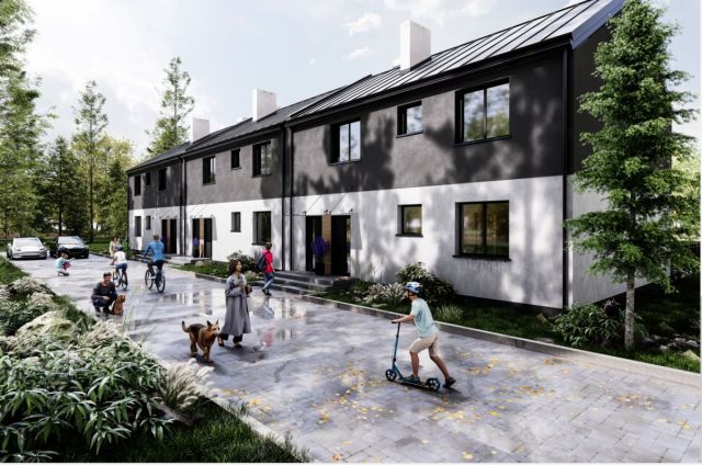 dom szeregowy, 4 pokoje Andrespol. Zdjęcie 2