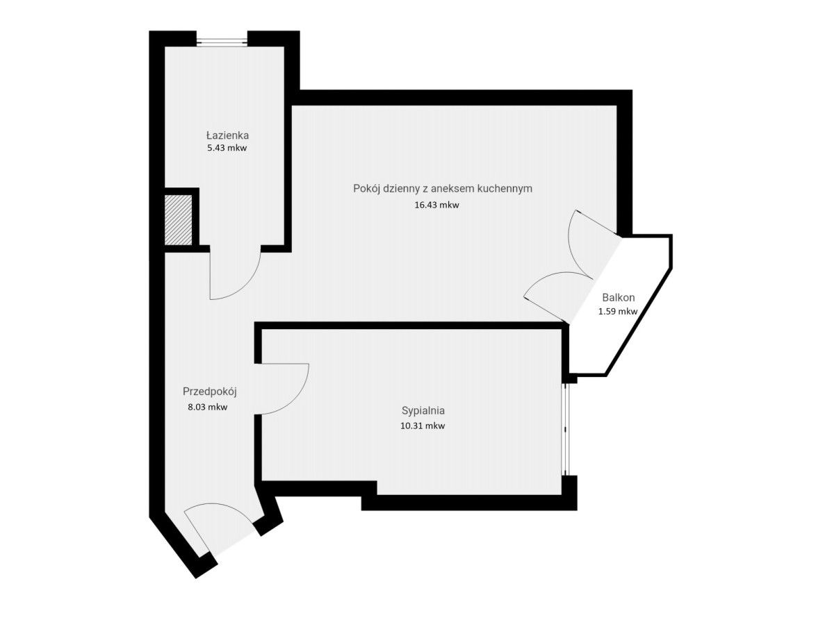 Mieszkanie 2-pokojowe Warszawa Praga, ul. Jagiellońska. Zdjęcie 20