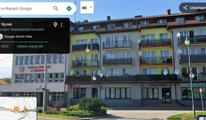 Mieszkanie 3-pokojowe Annopol, ul. Rynek