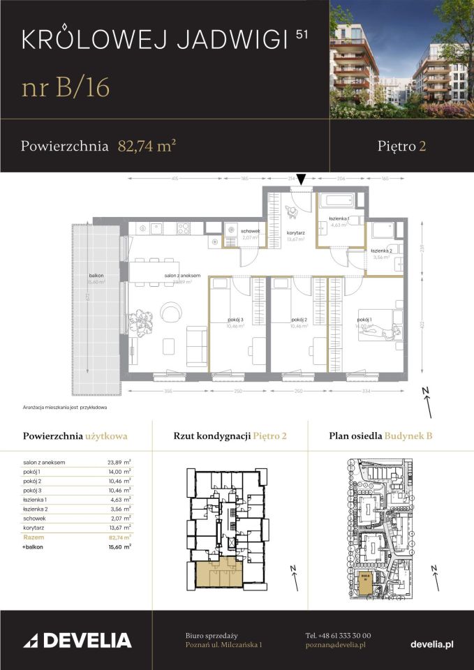 Mieszkanie 4-pokojowe Poznań, ul. Królowej Jadwigi. Zdjęcie 7
