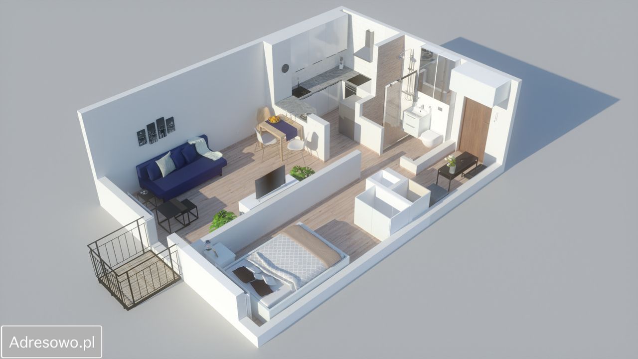 Mieszkanie 2-pokojowe Warszawa Górny Mokotów, ul. Wojciecha Żywnego. Zdjęcie 2