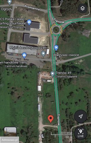 Działka inwestycyjna Warszawa Bielany, ul. Trenów. Zdjęcie 1