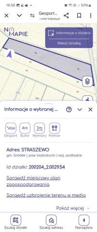 Działka rolna Straszewo. Zdjęcie 1