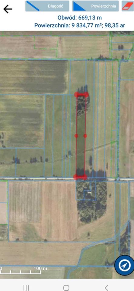 Działka rolno-budowlana Dobrzyniówka. Zdjęcie 8