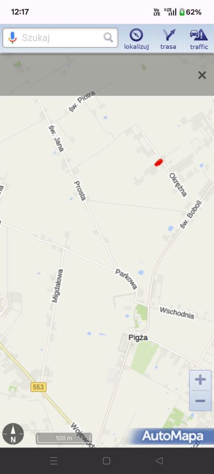 Działka budowlana Pigża, ul. Okrężna. Zdjęcie 4