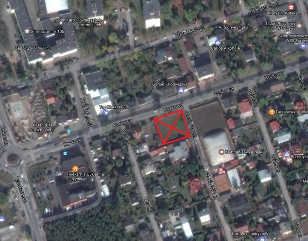 Działka inwestycyjna Warszawa Marysin Wawerski, ul. Korkowa. Zdjęcie 1