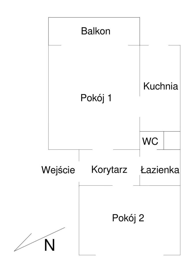 Mieszkanie 2-pokojowe Wejherowo. Zdjęcie 8