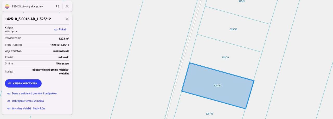 Działka rolno-budowlana Kobylany. Zdjęcie 2