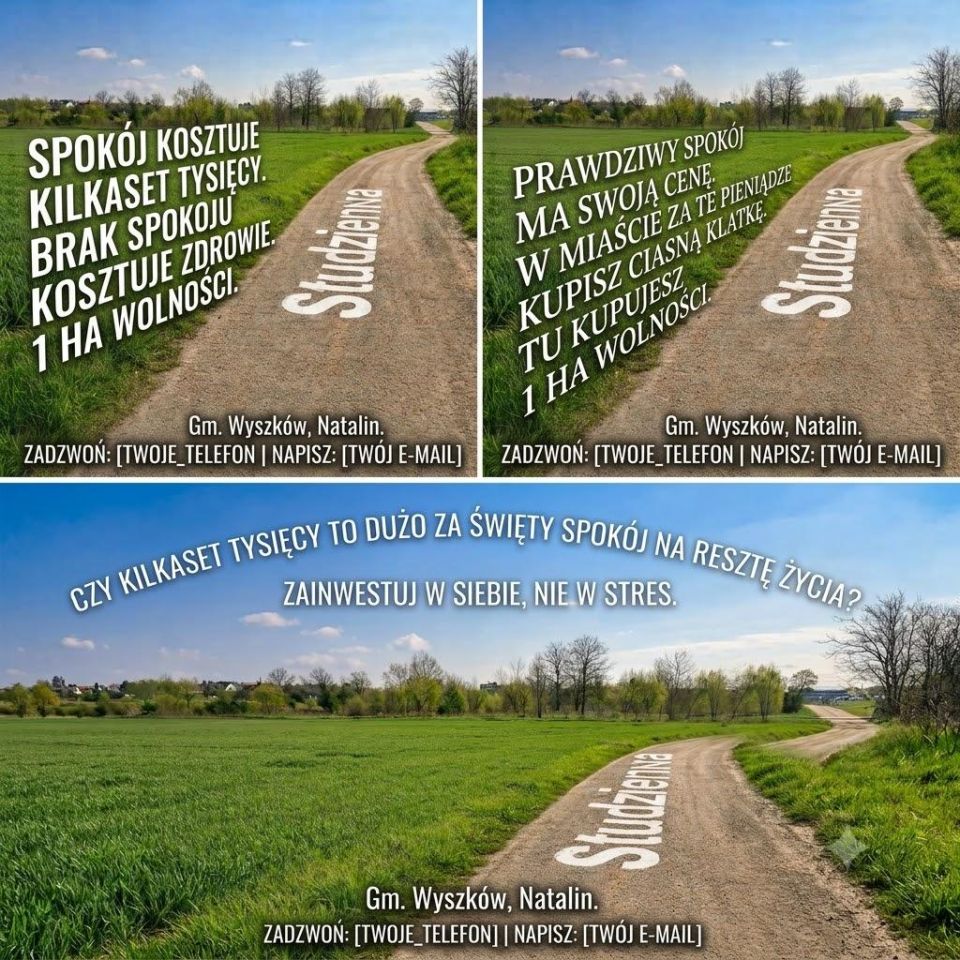 Działka rolna Natalin, ul. Studzienna. Zdjęcie 8