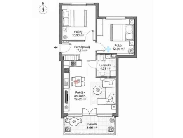 Mieszkanie 3-pokojowe Warszawa Włochy, ul. Jutrzenki. Zdjęcie 11