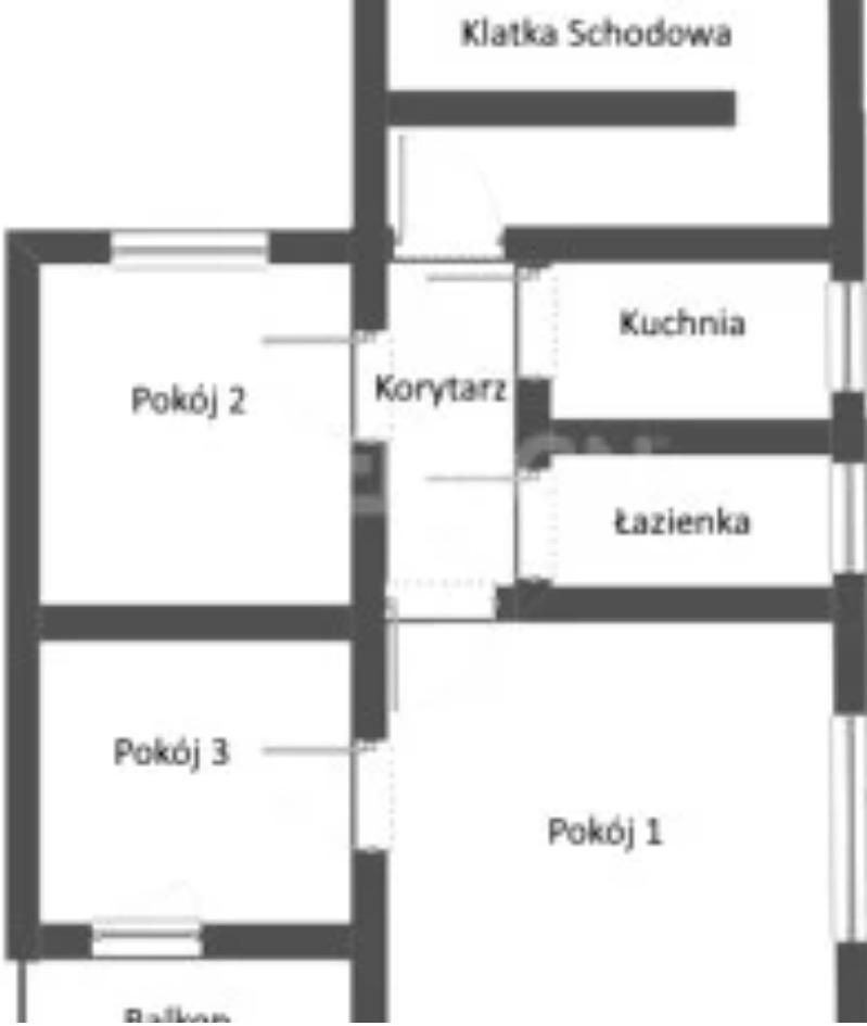 Mieszkanie 3-pokojowe Poznań Nowe Miasto, ul. Konińska. Zdjęcie 15