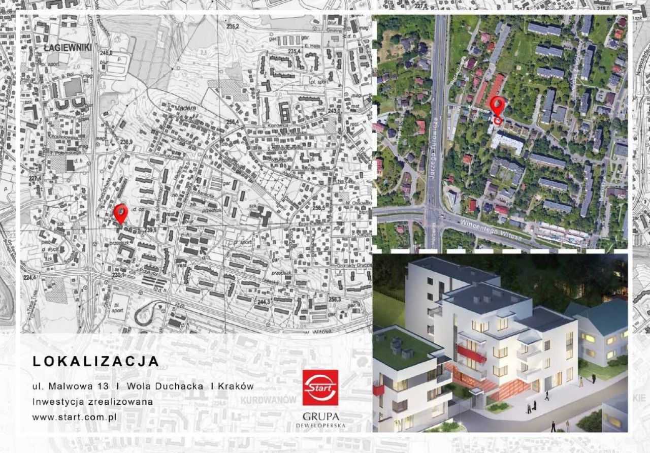 Lokal Kraków Podgórze Duchackie, ul. Malwowa. Zdjęcie 3