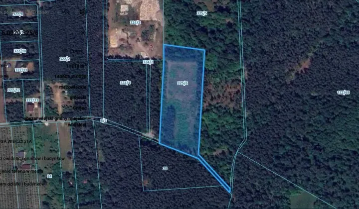 Działka budowlana Lesznowola