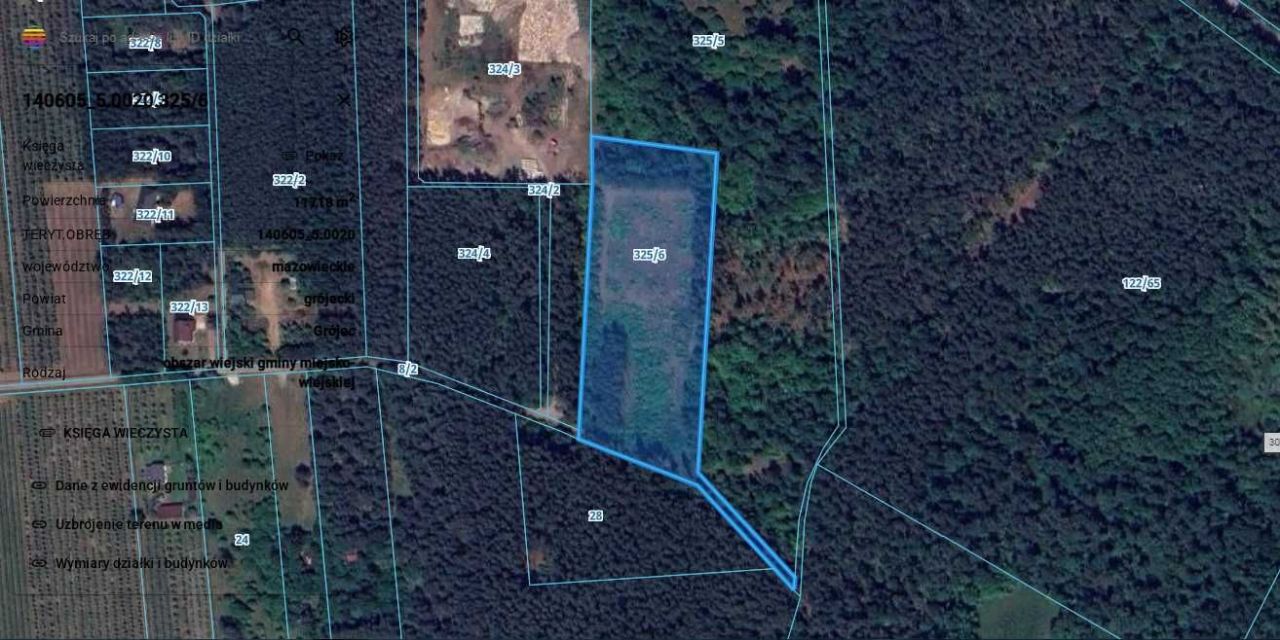 Działka budowlana Lesznowola