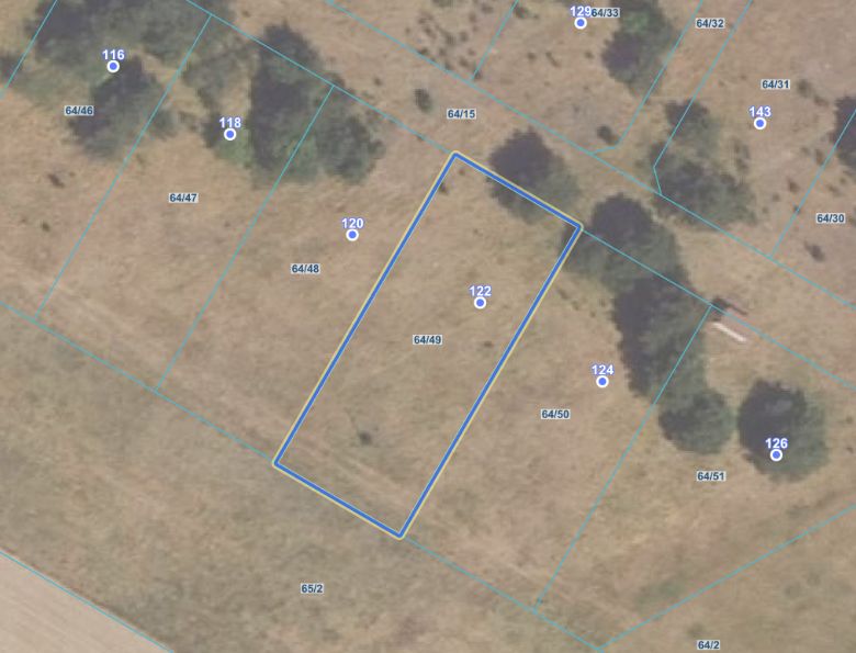 Działka budowlana Kruszewo