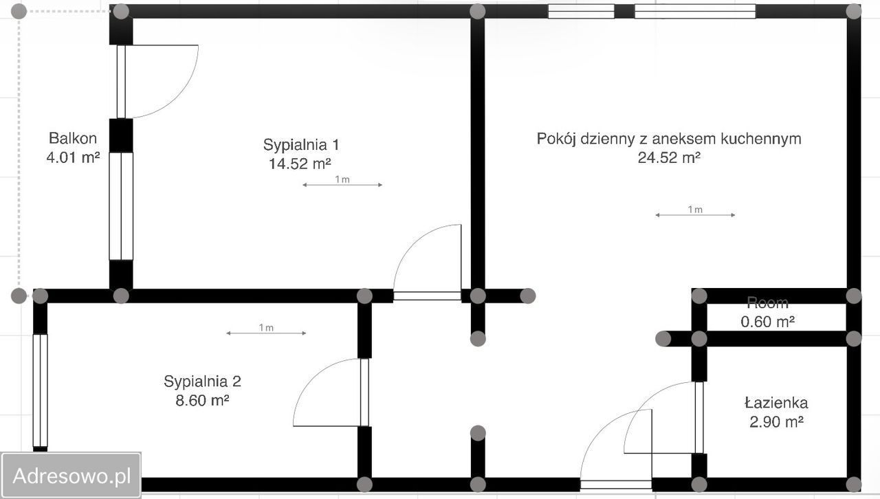 Mieszkanie 3-pokojowe Katowice Ligota, ul. Kredytowa. Zdjęcie 4