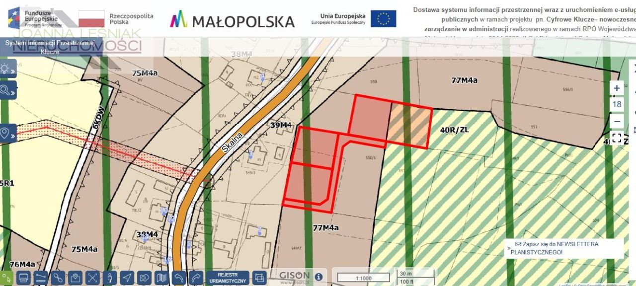 Działka budowlana Hucisko, Skalna. Zdjęcie 10