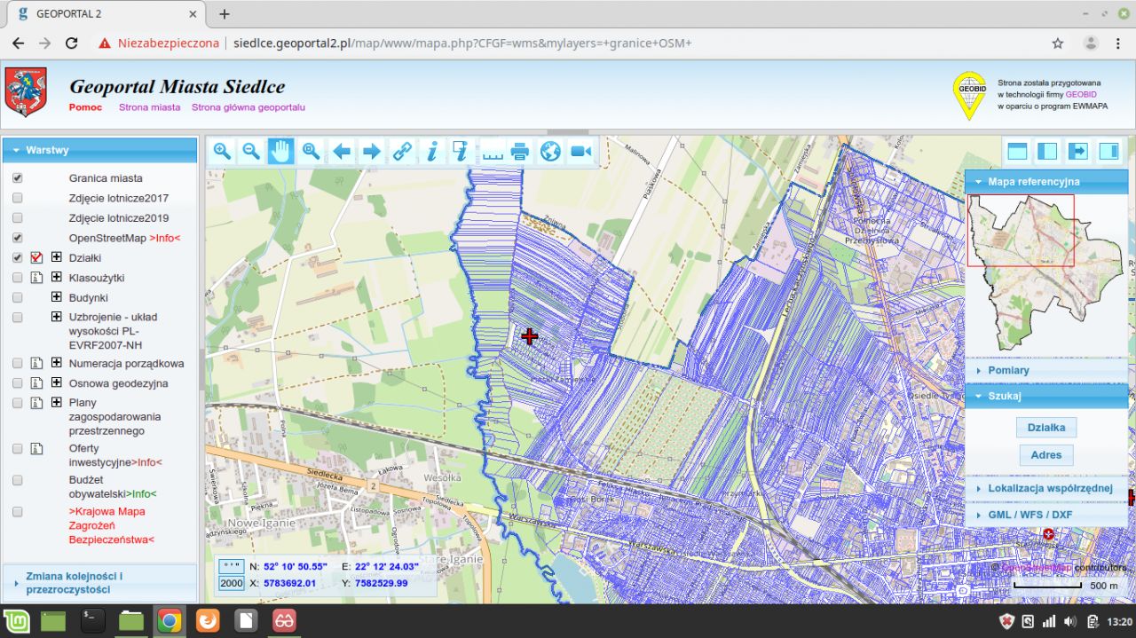 Działka budowlana Siedlce Piaski Zamiejskie, ul. Źródlana