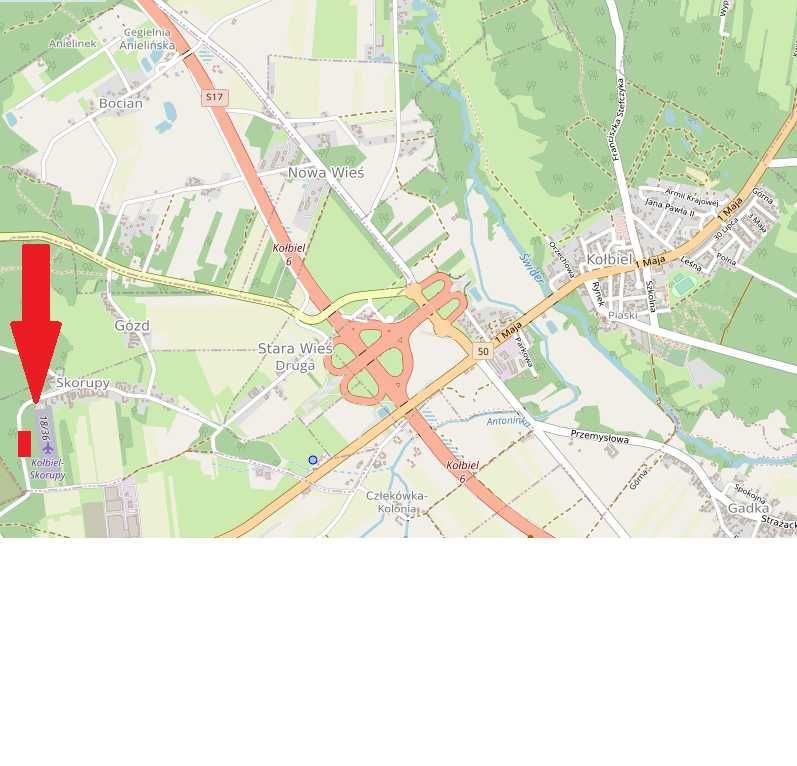 Działka rolna Skorupy. Zdjęcie 3