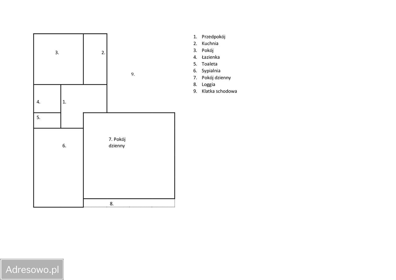 Mieszkanie 3-pokojowe Słupsk, ul. Batalionów Chłopskich. Zdjęcie 8