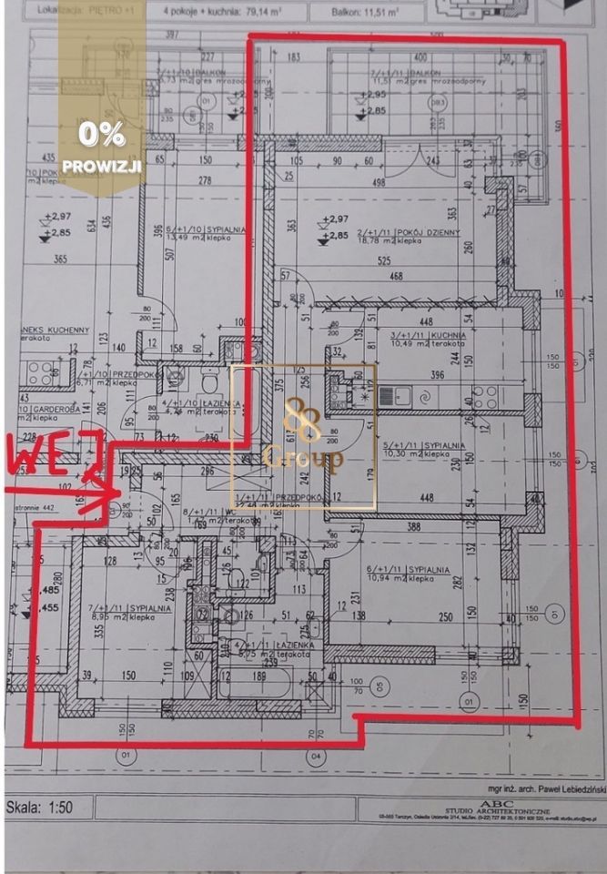Mieszkanie 4-pokojowe Tarczyn, ul. mjr. Edwarda Ziółkowskiego. Zdjęcie 17