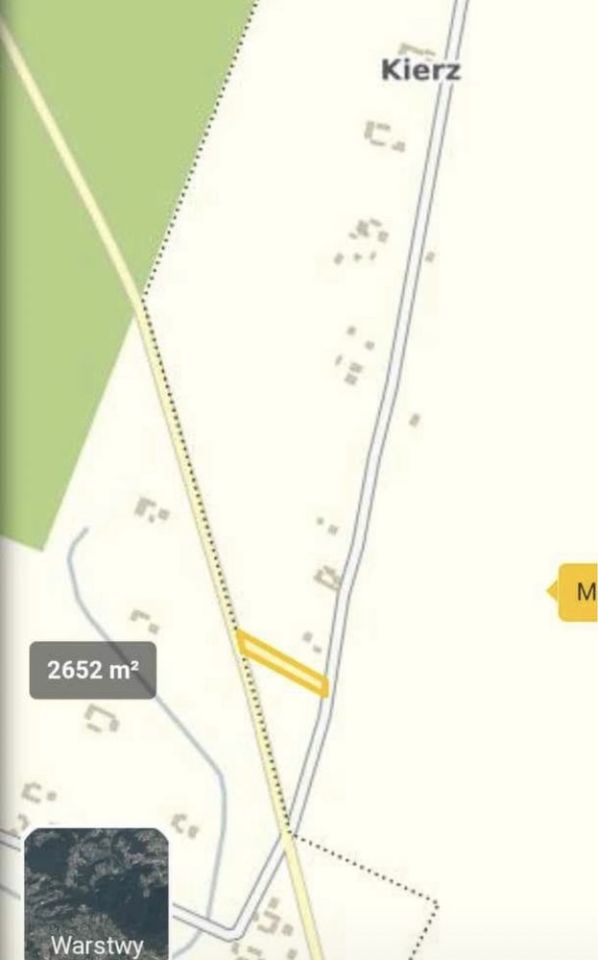 Działka budowlana Kierz. Zdjęcie 3