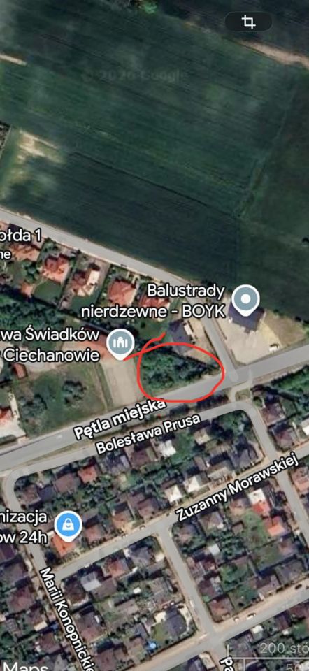 Działka budowlana Kargoszyn, Pętla miejska/Adolfa Dygasińskiego. Zdjęcie 1