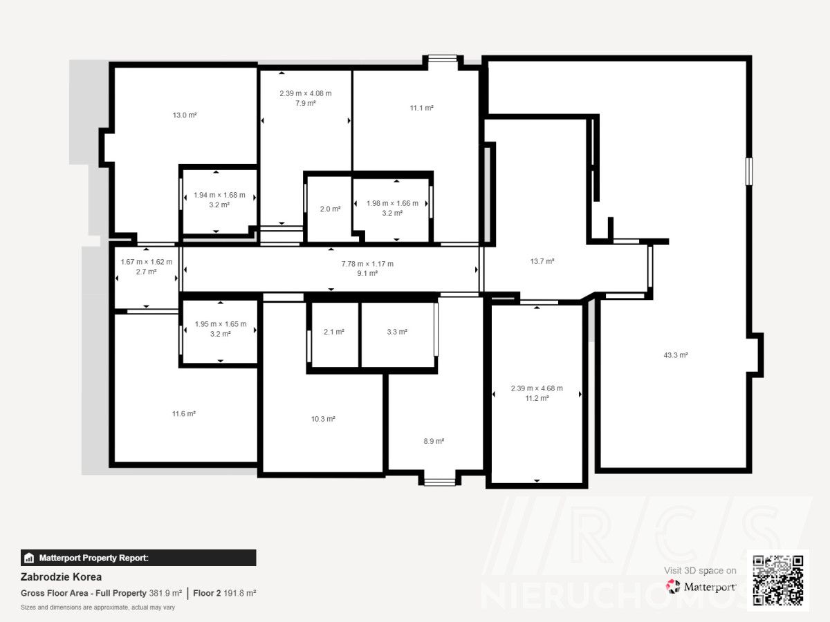 dom wolnostojący, 14 pokoi Zabrodzie. Zdjęcie 15