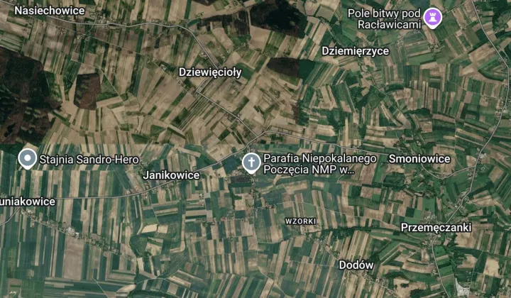 Działka rolna Zielenice