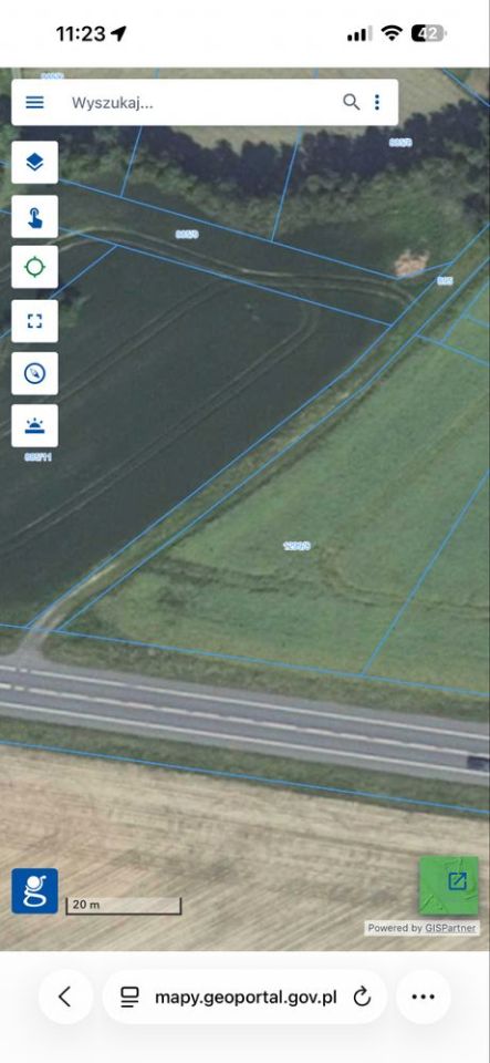Działka inwestycyjna Pisarzowice. Zdjęcie 2