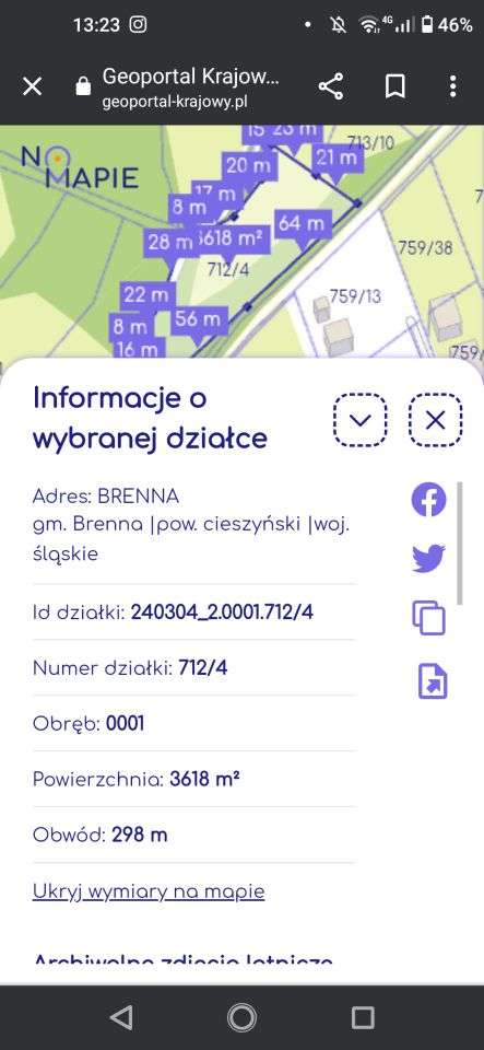 Działka budowlana Brenna Snowaniec, ul. Snowaniec. Zdjęcie 8