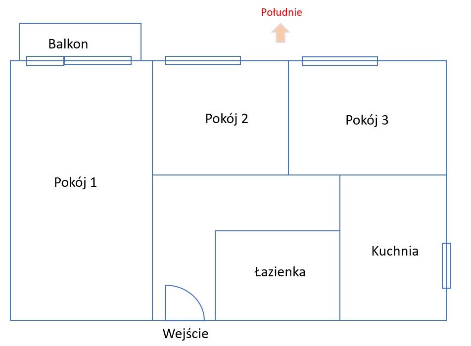 Mieszkanie 3-pokojowe Głogów, ul. Budowlanych. Zdjęcie 20