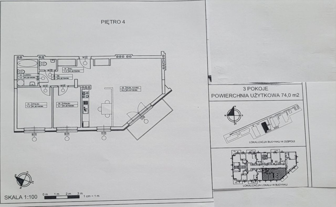 Mieszkanie 3-pokojowe Warszawa Białołęka, ul. Modlińska 65. Zdjęcie 14