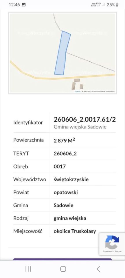 Działka rolno-budowlana Truskolasy. Zdjęcie 7