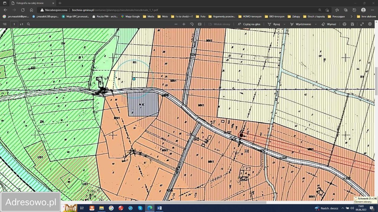 Działka budowlana Nieszkowice Małe. Zdjęcie 4