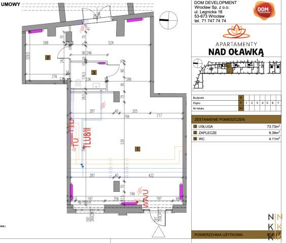 Lokal Wrocław Krzyki, ul. Krakowska. Zdjęcie 1