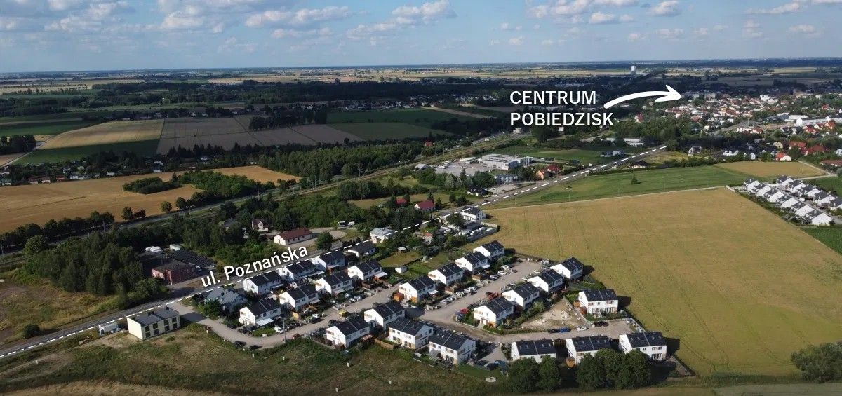 bliźniak, 4 pokoje Pobiedziska, ul. Fuksjowa. Zdjęcie 1